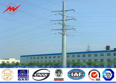الصين 10M 2.5KN Steel Utility Pole Q345 material for Africa Electicity distribution power with galvanization المزود