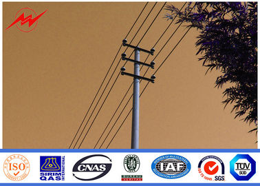 الصين 14m 800dan Electrical Power Pole Hot Dip Galvanized For Power Transmission Line المزود