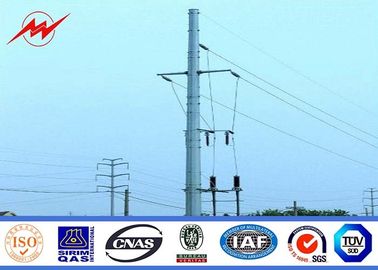 الصين 11.8m - 1250dan Electricity Pole Galvanized Steel Pole 14m For Electric Line المزود