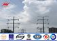 Medium Voltage Electrical Power Pole , Customized Transmission Line Poles المزود