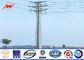 10M 2.5KN Steel Utility Pole Q345 material for Africa Electicity distribution power with galvanization المزود