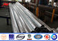 Customized Galvanized Steel Electrical Power Pole For 11kv Transmission Line المزود