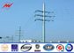 11.8m - 1250dan Electricity Pole Galvanized Steel Pole 14m For Electric Line المزود