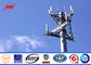 18M 30M الكهربائية خط الطاقة أحادي القطب برج للإرسال المحمول للاتصالات السلكية واللاسلكية المزود